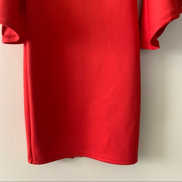 Trumpet Sleeves Classy Off Shoulders Dress - Picture 4 of 8